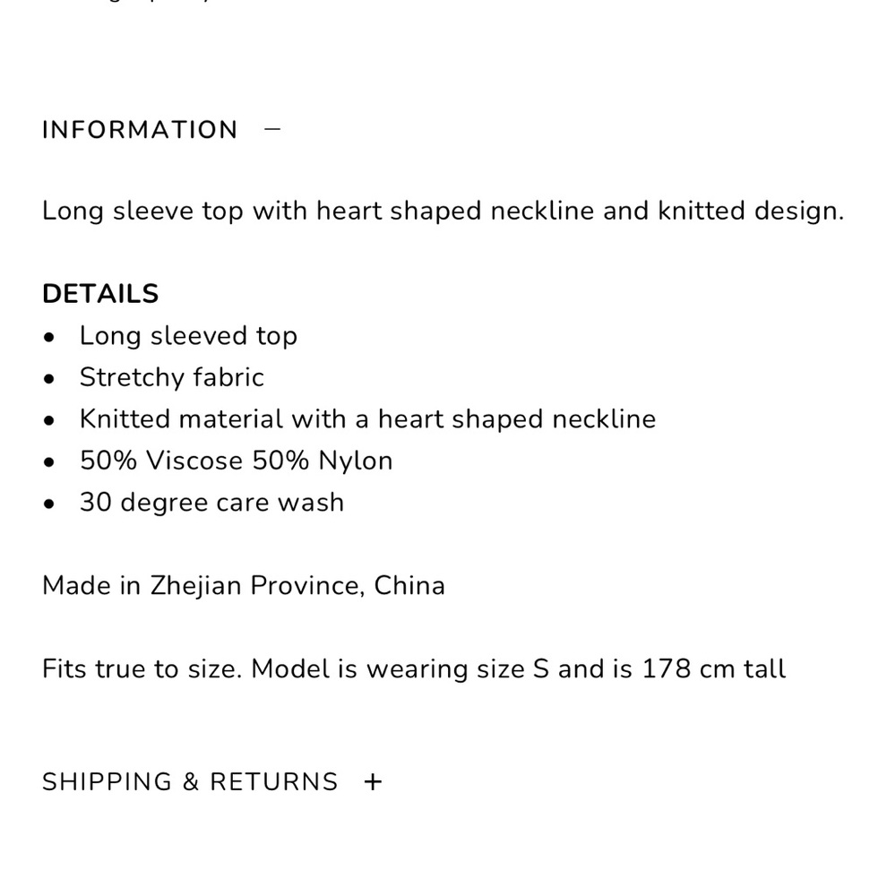 By Malina Tulip Top medium black - Picture 5 of 8
